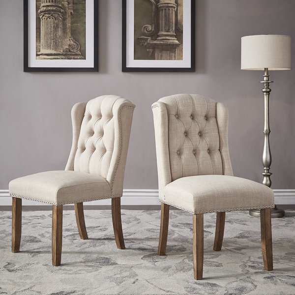 Wing Back Dining Chairs Wayfair